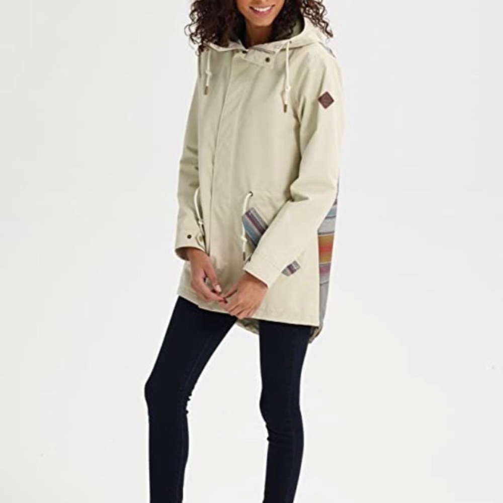 Burton Sadie raincoat. NWT